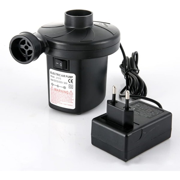 Bilmontert hjem oppblåsbar pumpe bærbar 12V oppblåsbar seng elektrisk pumpe svømmebasseng pumpe