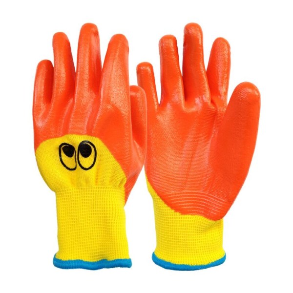 Bamboo fiber gardening gloves suitable for children aged 7-12