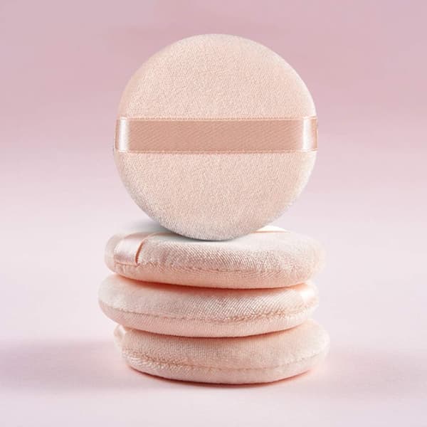 Makeup Puff Blød Svampe Foundation Makeup Værktøjer 7cm, 4-pak