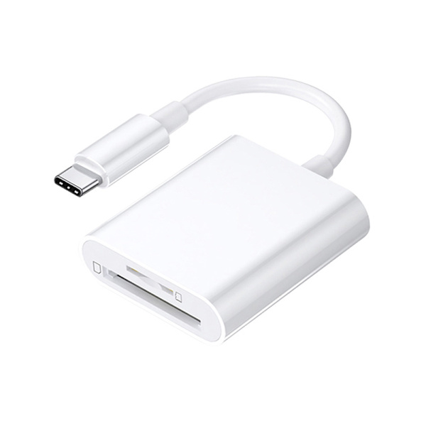 Lightning til SD-kortlæser iPhone Hvid - SD-kortlæser