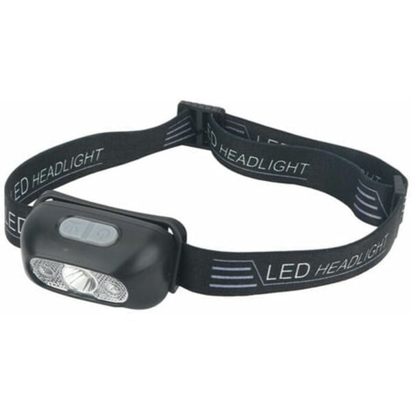 Uppladdningsbar LED-strålkastare, vattentät kraftfull huvudlampa med belysning, justerbara barnstrålkastare för fiske, camping, vandring, cykling