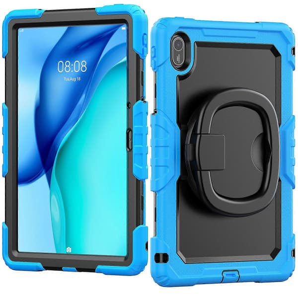 For Huawei MatePad SE 11 Deksel Ring Stativ PC+Silikon Støtsikkert Tablet Cover