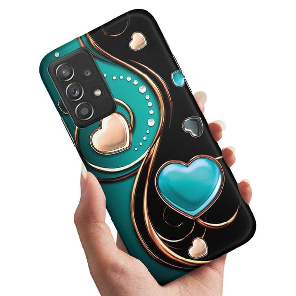 Skal / Mobilskal för Samsung Galaxy A32 5G - Hearts