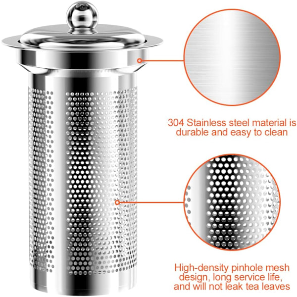 Glas Tekande, 1300ml, Tekande med Si, Borosilikatglas, Teservice, Glas Tekande, Infuser til Løse Blade Te plata