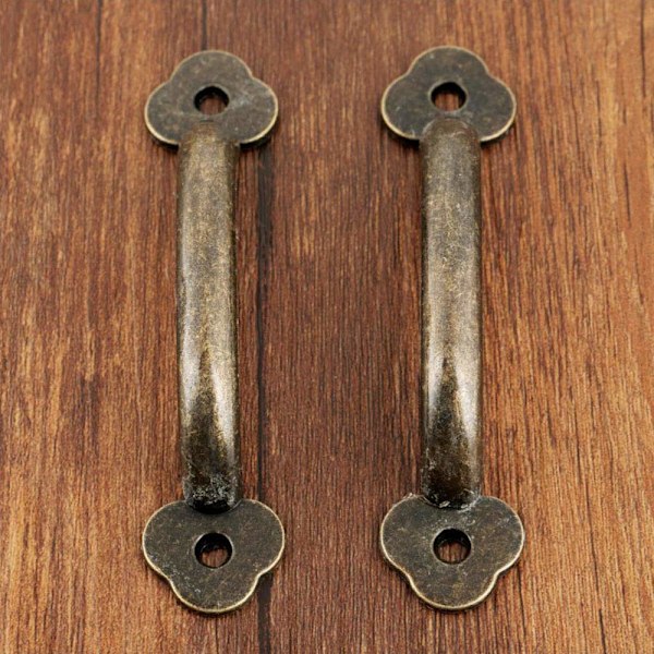 8 kpl Kaappi-kahvat Ovikahva Rustiikki Spindle Kahva Sinkkiseos Keittiön Navettaoven Puutarhan Alennus (100mm) 64MM