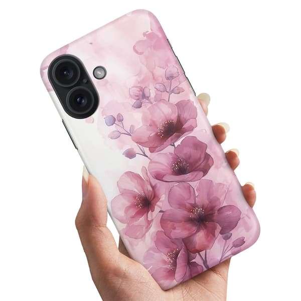 Kotelo / Matkapuhelinkotelo iPhone 16:lle - Kukat
