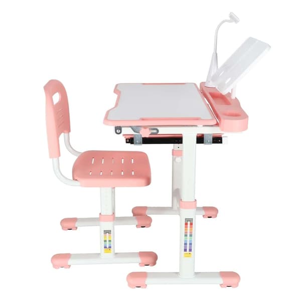 Skrivebord for barn - Barneskrivebord pink