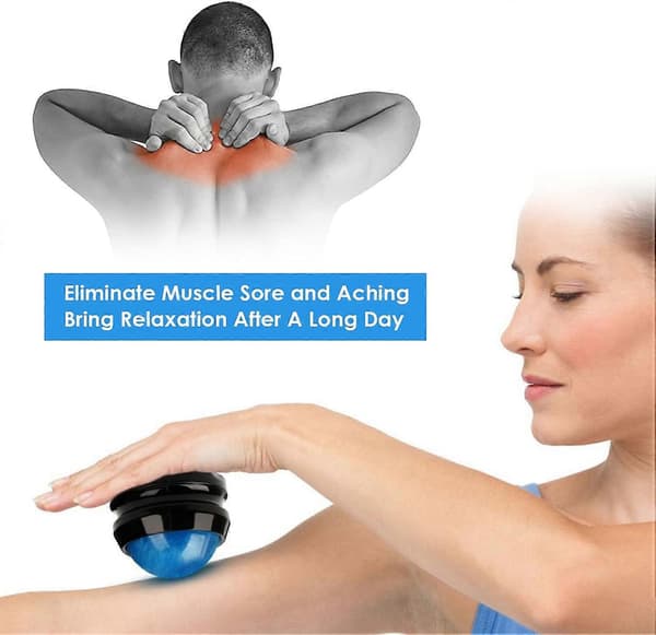 Manuel Massagebold Smertelindring Ryg Rulle Massager Selvmassage Terapi og Afslapning Hele Kroppen