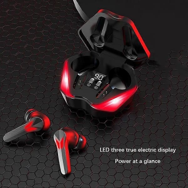 Typ A J13 Bluetooth Hörlurar Binaural In-Ear Gaming Headset Dubbelläge E-Sport Hörlurar