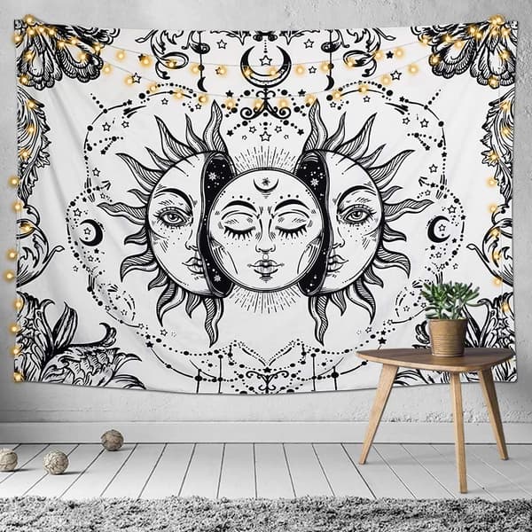 Tarot Väggbonad, Bohemian Psykedeliska Väggbonader, Väggdekor