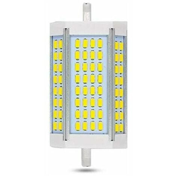 R7S LED 118mm 30W dæmpbar pære, 3200LM, kølig hvid 6000K, 200 graders lysstyrke, R7S 118mm dæmpbar LED-pære til væg-/gulvlampe/spotlight