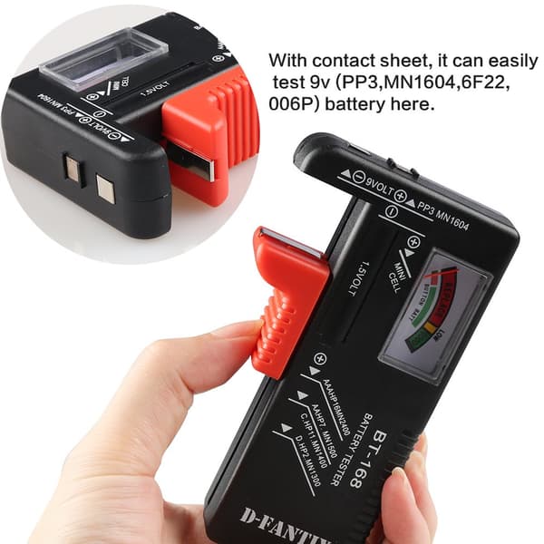 Batteritester, Universell batteritester, små batteritestere
