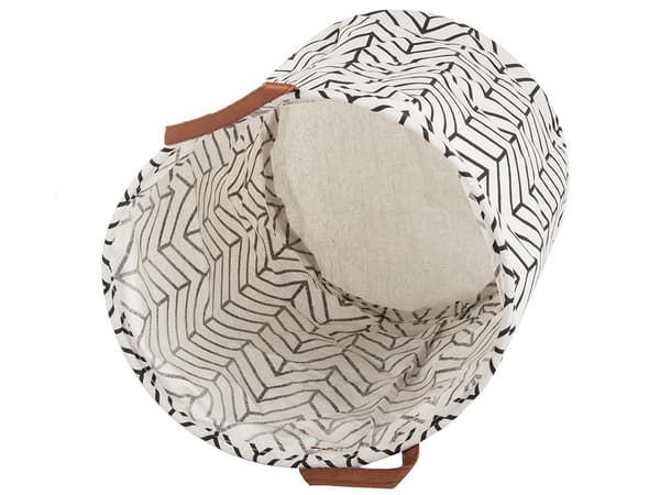 Vikbar tvättkorg - 45L white