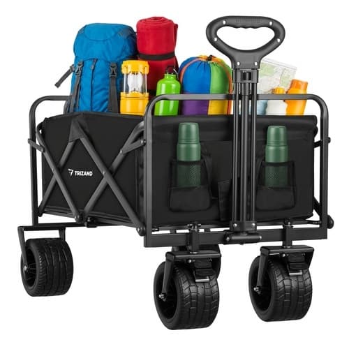 Sammenleggbar transportvogn / tralle - Maks 100 kg