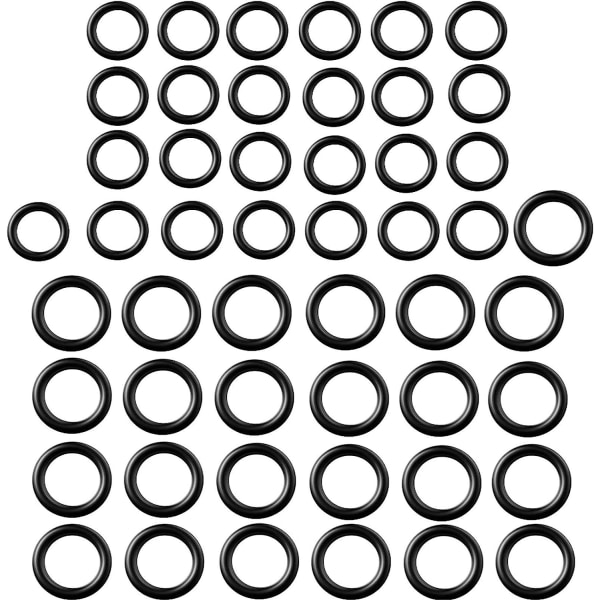 50-pack tryckbricka O-ring ersättning för 1/4\", 3/8\", M22 snabbkopplingar