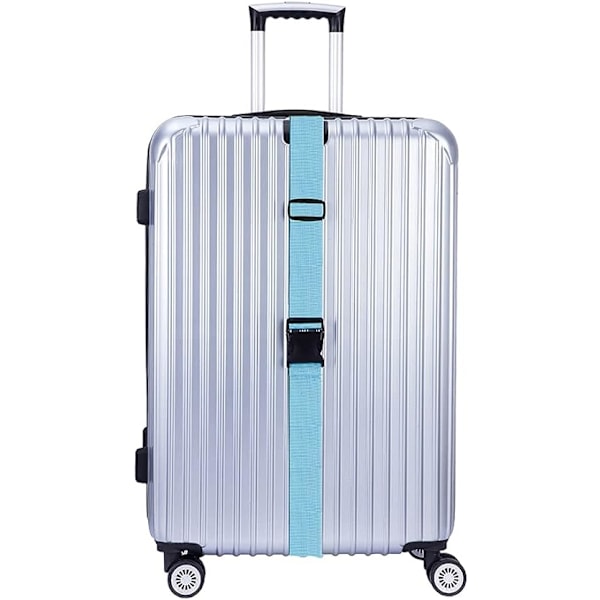 4-pack resväskor remmar för resväskor rem resebälten tillbehör multiduty Blue