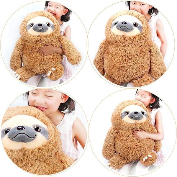 Söt Sloth Mjuk Leksak Stor Fylld Djur Plysch Mjuk Sloth Leksak