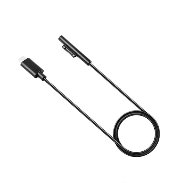 Til Microsoft Surface Pro 6/5/4/3 USB-C Kabel 1,5 m Ladekabel