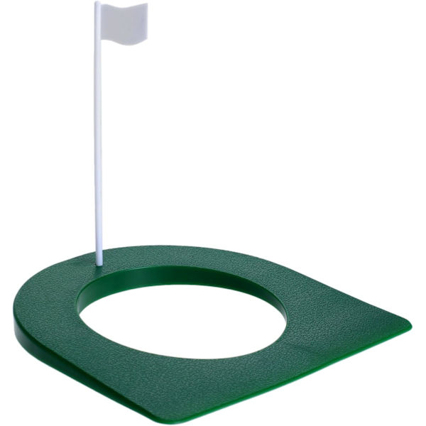 Golf puttingkopp med flaggstang, universell puttingkopp, innendørs liten puttingtrening for golfere