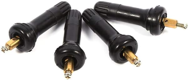 4 stk. TPMS-ventilstamme, dæktryksensorventilstamme, bildækventil, TPMS-dækventil