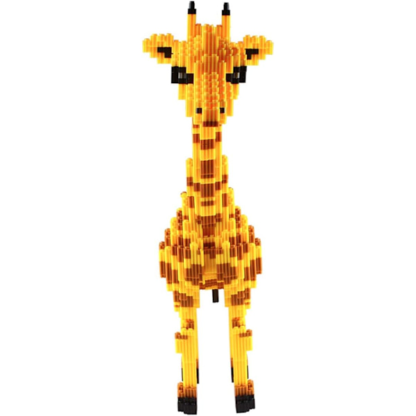 Mikro Byggeklodser Mini Kæledyrs Byggelegetøj Klodser til børn Giraffe 12 x 5 x 19 inches
