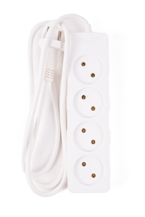 Strømskinne 4-veis 2x1.0 1.5 m