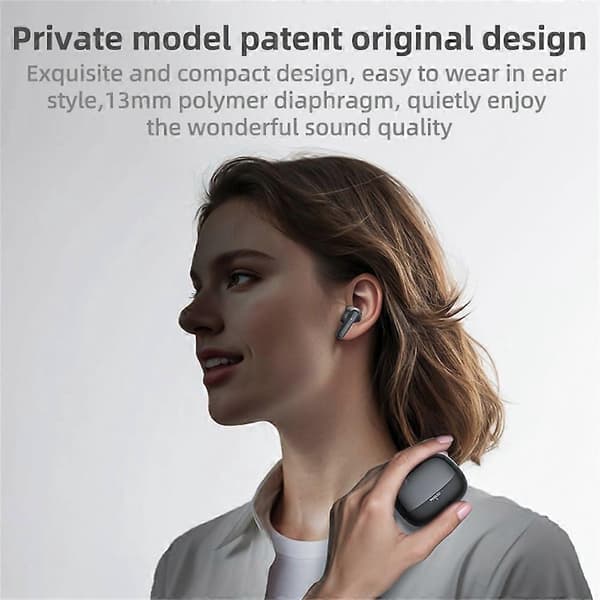 Typ A YESIDO TWS26 Djup Bas In-Ear Hörlurar TWS Bluetooth 5.3 Hörlurar