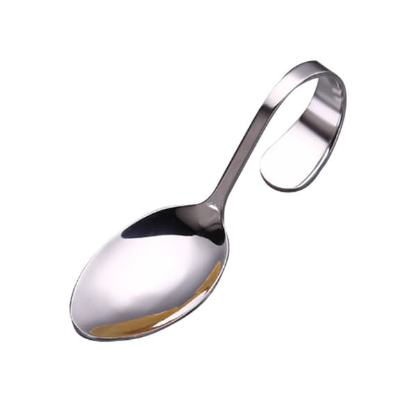 Set med 6 PRESENTATIONSSKEDAR, Rostfritt Stål, Silver, 13*4,5 cm