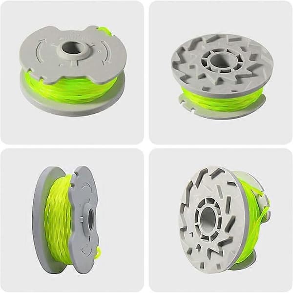 6 stk. kompatible for Worx gresstrimmer nylon trådspoler WA0014 gressklipper spoler