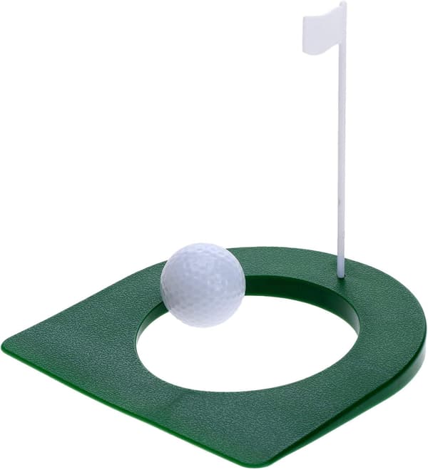 Golfputterkopp med flaggstång, universell putterkopp, inomhusträning för golfare