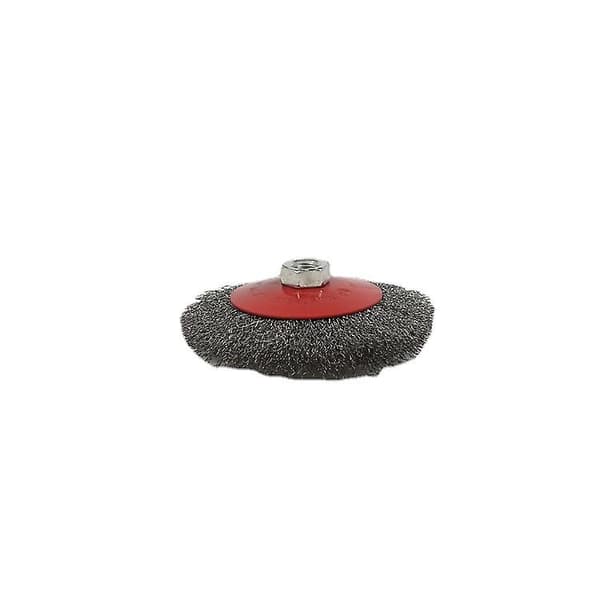 Sett, 100 mm bølget skråkantbørste