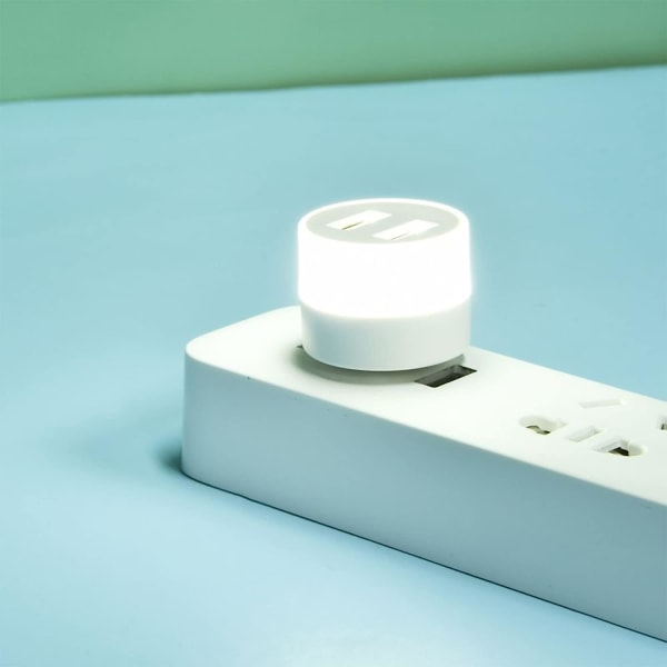 USB kontakt Lampa Dator Mobil Power USB Små boklampor LED Ögonskydd Läsljus