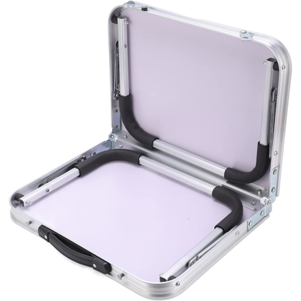 Fällbart campingbord hopfällbart kort campingbord litet bärbart campingbord i aluminiumlegering ultralätt kompakt förtjockat campingbord