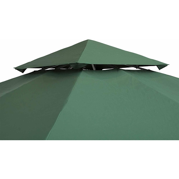 Reserve Canvas til Gazebo Telt 3 x 3 m Mørkegrøn