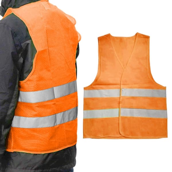 Refleksvest til voksne og børn - Reflex Children - Orange