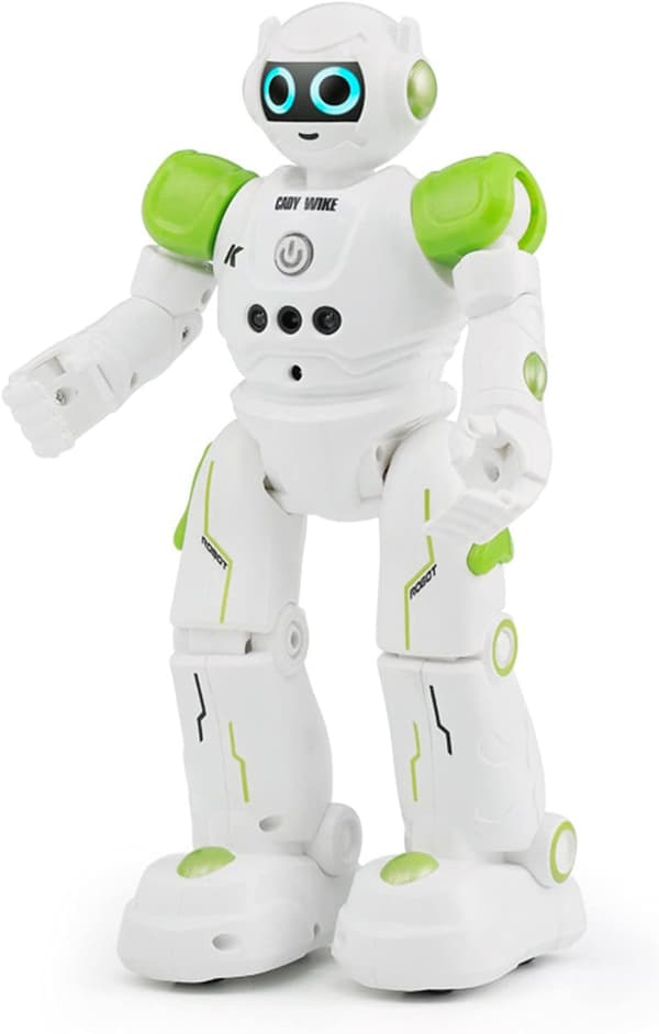 Robotleksak, geststyrd fjärrkontrollrobot, smarta intelligenta programmerbara robotar