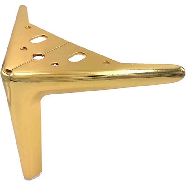 Möbelben X4, Europeiska soffbord TV-bordsstöd, soffbord badrumsskåpsben, guld 18 cm Gold 18CM