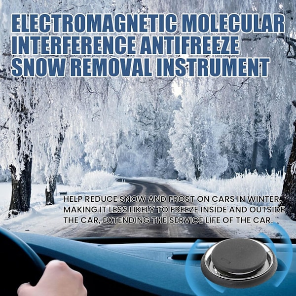 Ismelting Deicer, Anti-frost Elektromagnetisk Bilsnøfjerner, Snøfjerner Instrument, Snøfjerner Verktøy Bildefrost (1 stk)