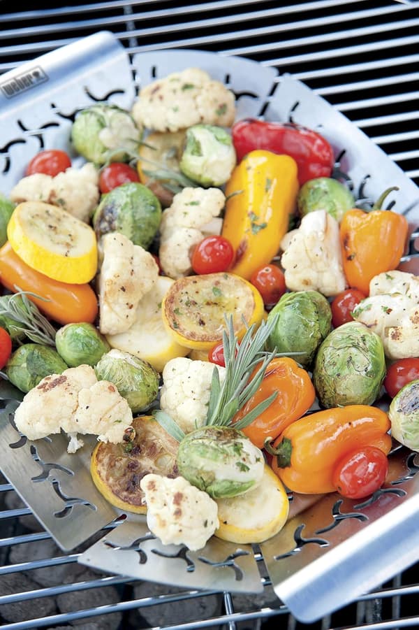 Kök Redskap Grillkorg - Stor Grönsakskorg
