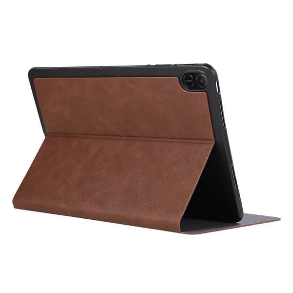 Stødsikkert PU læder tabletcover med stativ til Honor Pad X8a - Brun