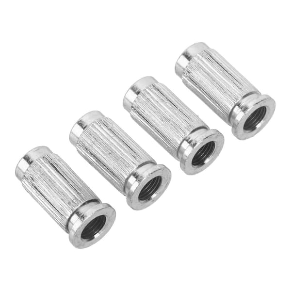 4 st Gitarr Stallankare Metall Justerbar Stränghållare Monteringsankare Elgitarrdelar Silver