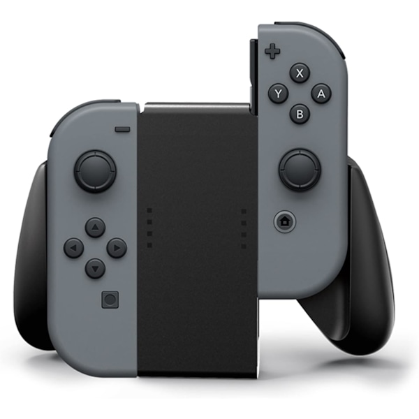 Til Nintendo Switch - OLED Model, Nintendo Switch og Nintendo Switch Lite - Sort, Spilkontroller, Gamepad, Inkluderer kun håndtagsgreb