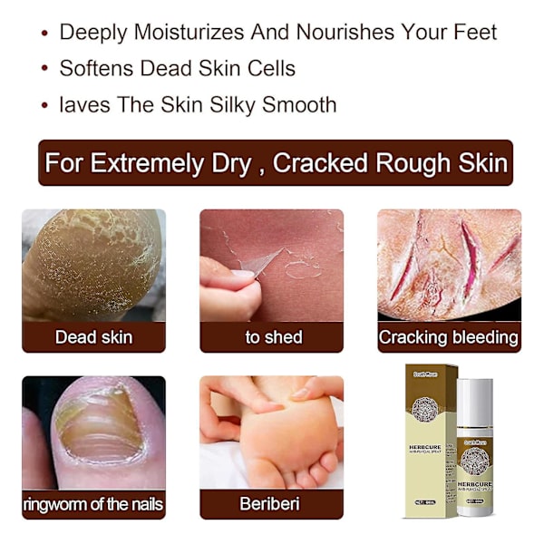 Herbal Foot Spray - Fot- och svettluktsspray, fotdeodorant, avfuktande spray