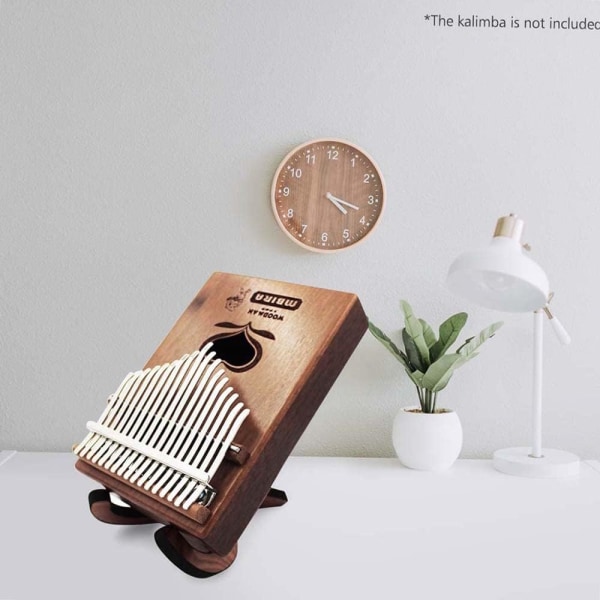 kiramise Tommelpiano Stativholder i Tre - Kalimba Stativ i Tre for 10-key 17-key Kalimbas