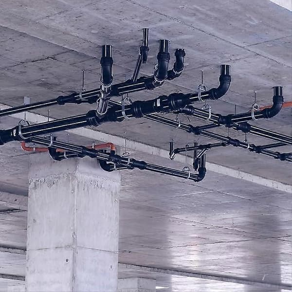 PVC Reducer Rørfitting 25mm OD 20mm Barb, 3-pak lige koblingsadapter, grå