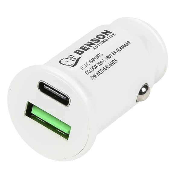 Autolaturi USB + USB-C 12-24 V