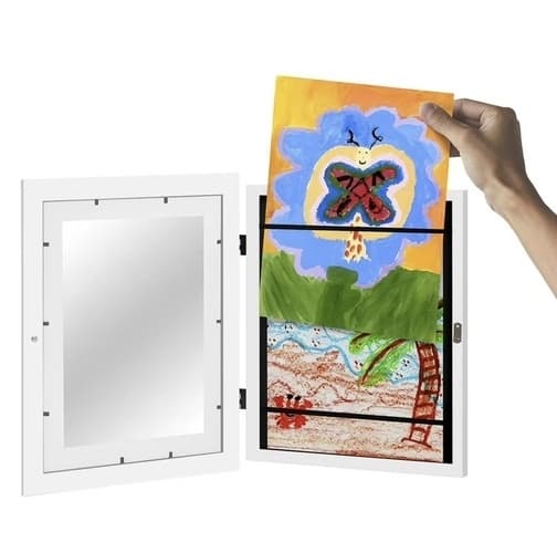 Avattava kuvakehys - A4-kehys piirustuksille 2-Pack