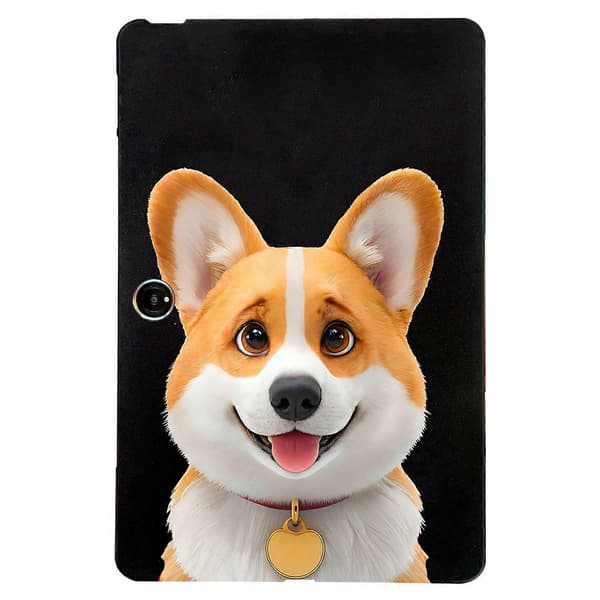 Skal för OnePlus Pad 2 med mönstertryck, Slim TPU Tablet Skyddsfodral - Corgi