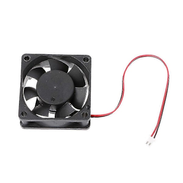 60mm60mm25mm Til DC 12v 24v 2-pin Køler Børsteløs Pc Cpu Til Kabinet Køleventilator
