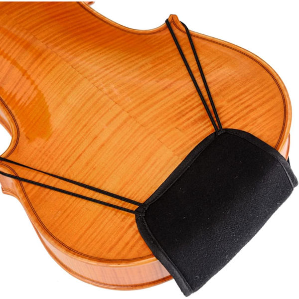 Violin hagepudebetræk, 3/4 4/4 violin skulderstøttebetræk til violintilbehør, blødt bomuldsbetræk, 2 stk.